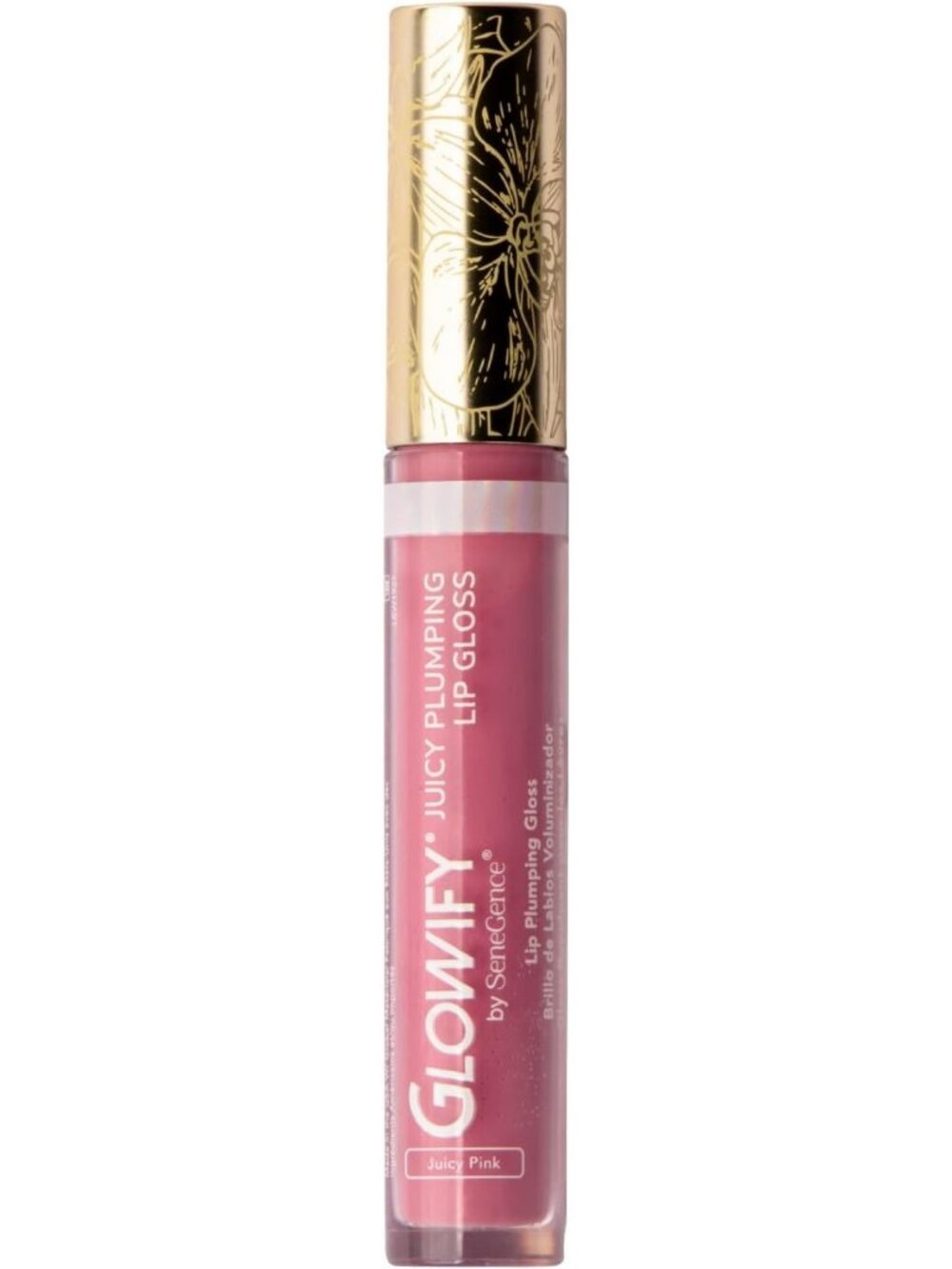 Juicy Pink Plumping Lip Gloss - Hydrating, Glossy Finish, 0.14 Fl Oz, Perfect